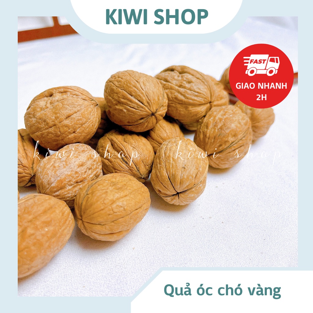 Quả óc chó vàng nhập khẩu Mỹ hũ 350GR *KIWISHOP*