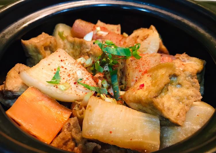 Củ cải muối nguyên củ - (xá bấu ) loại ngon - 500g tách ra từ bịch 1kg