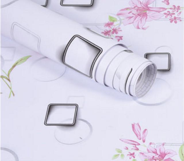 10m Decal GiấY Dán TườNg Ô Vuông Hoa