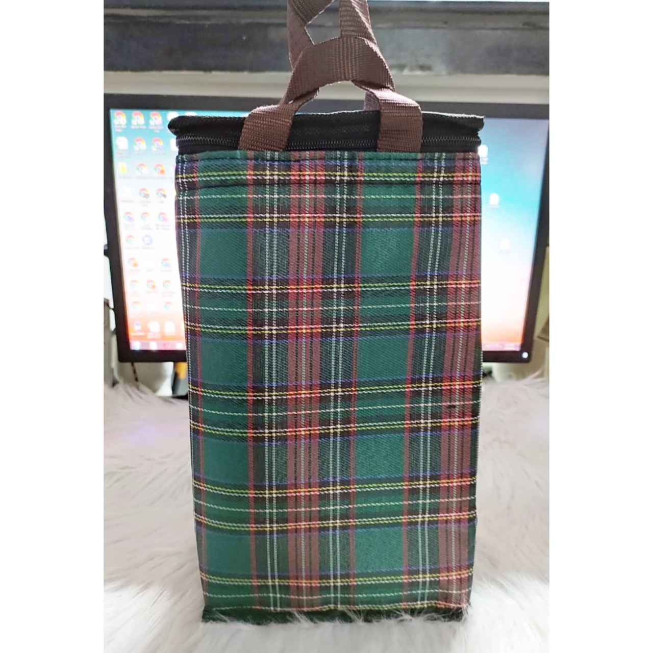 túi giữ nhiệt hộp cơm 4 ngăn (30cm*13cm*16cm)
