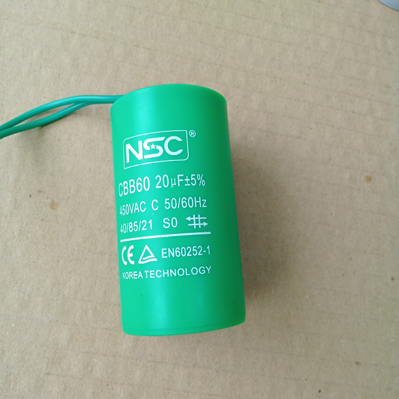 Tụ điện NSC - CBB60 (Hàn Quốc)
