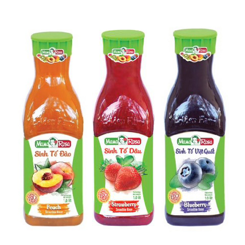 Sinh tố Mama Rosa phúc bồn tử Chai 1000ml