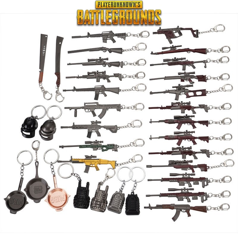 [Móc khóa PUBG] Mũ 3 , chảo và các loại khác