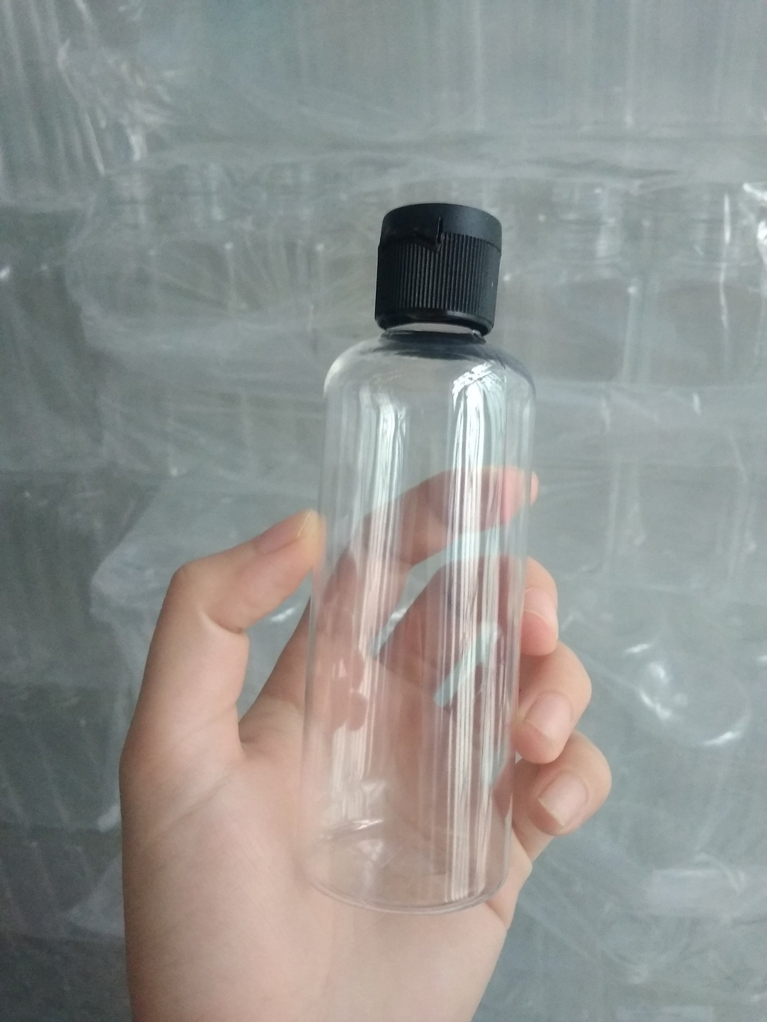 Combo 50 chai nhựa nắp bật 100ml/50ml