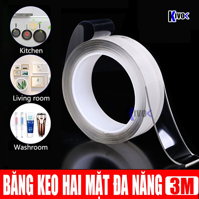 Cuộn Băng Keo trong đa năng 2 mặt