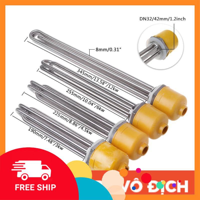 ( Hàng Chất Lượng Cao) INOX - CỤC REN THANH NHIỆT ĐUN NƯỚC, ĐIỆN TRỞ NỒI PHỞ, THANH NHIET DUN NUOC, CUC REN NOI PHO
