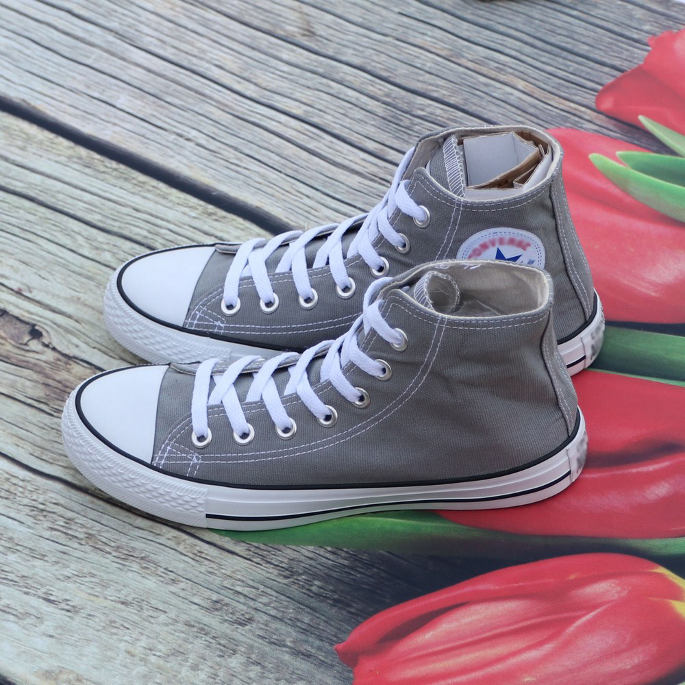 [HCM]Giày Sneaker Cổ Cao CVS Nam MàuXám Nhạt