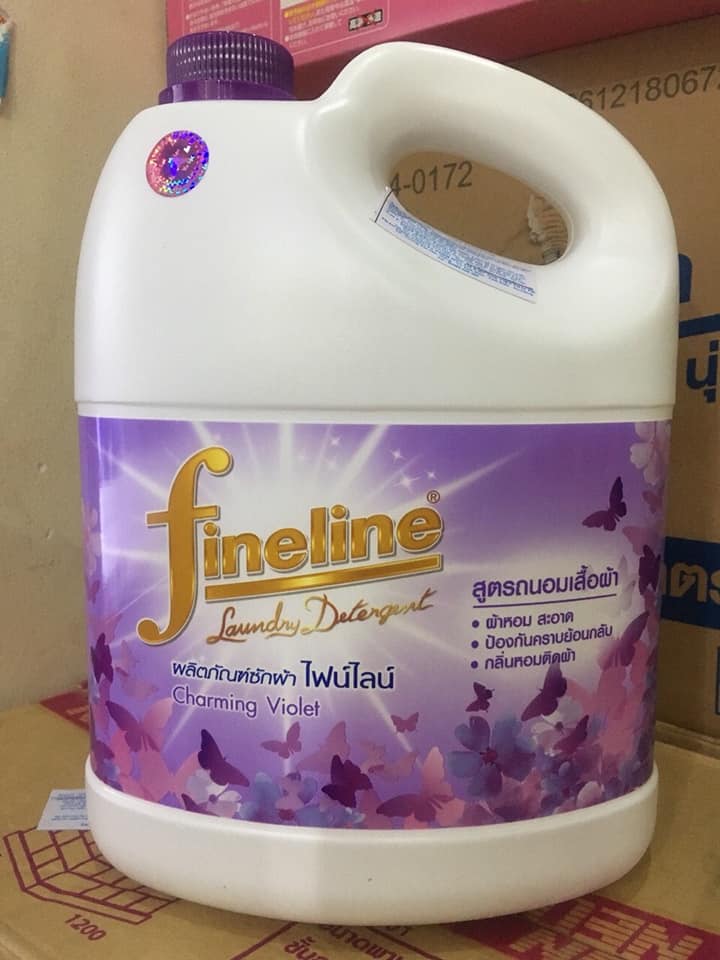 [HCM]NƯỚC GIẶT XẢ FINELINE [TÍM] 3000ML THÁI LAN
