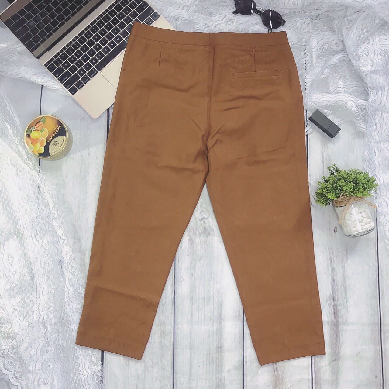 [HCM]Quần cotton 4c lửng size đại