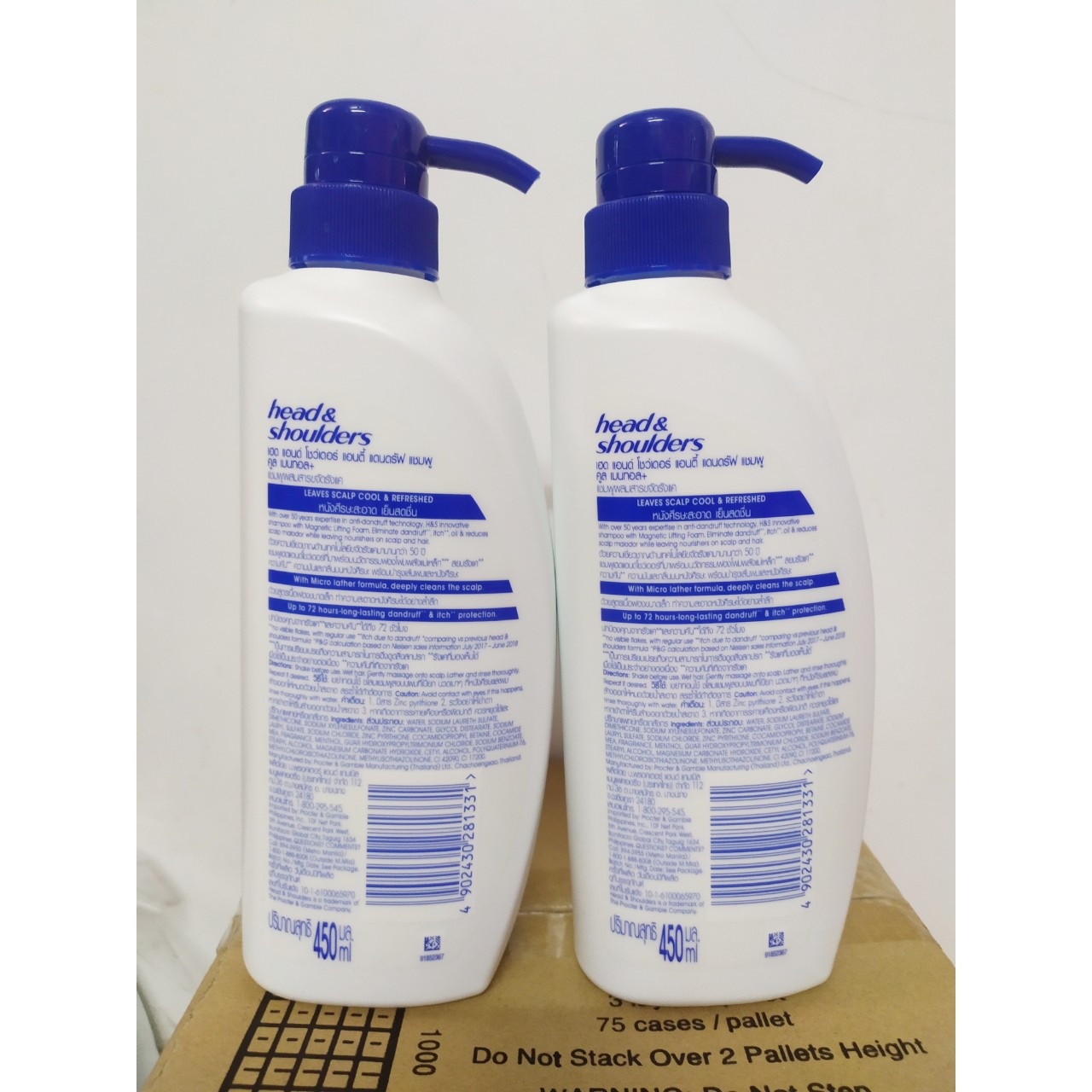 Dầu gội Head and Shoulder 450ml Thái Lan