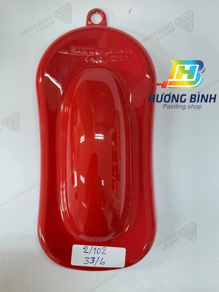 [COMBO] Sơn xịt Samurai màu Đỏ - 6 với bóng K1K