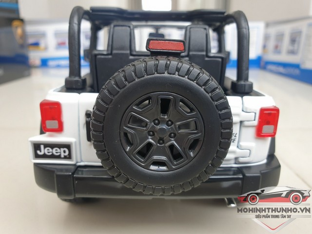 Xe mô hình Jeep Wrangler Rubicon, tỉ lệ 1:18