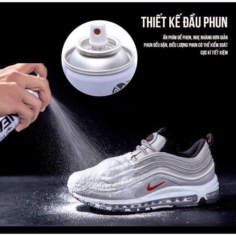 Bình Xịt Bọt Tuyết Đánh Giày Chuyên Dụng Cao Cấp