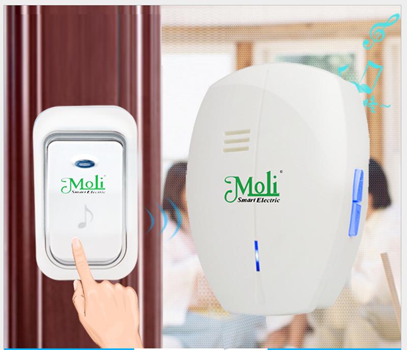 [HCM]BỘ 1 NÚT NHẤN 2 CHUÔNG KHÔNG DÂY