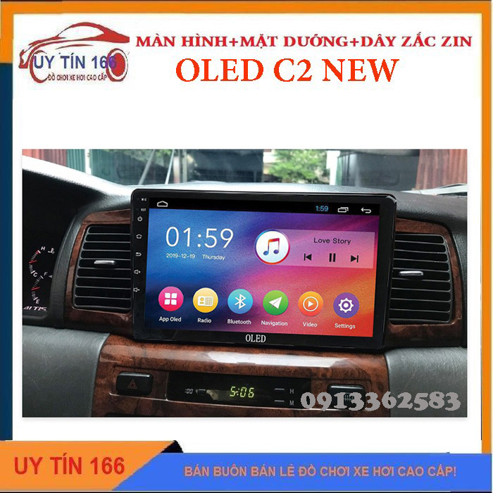 TẶNG VIETMAP S1-Bộ màn hình C2 NEW cho xe TOYOTA ALTIS 2003-2007, hệ điều hành Adroid 10., tương thích với nhiều định dạng video, hình ảnh sắc nét, âm thanh trung thực - lap man hinh cho xe oto, camera hanh trinh 360, phụ kiện xe hơi cao cấp