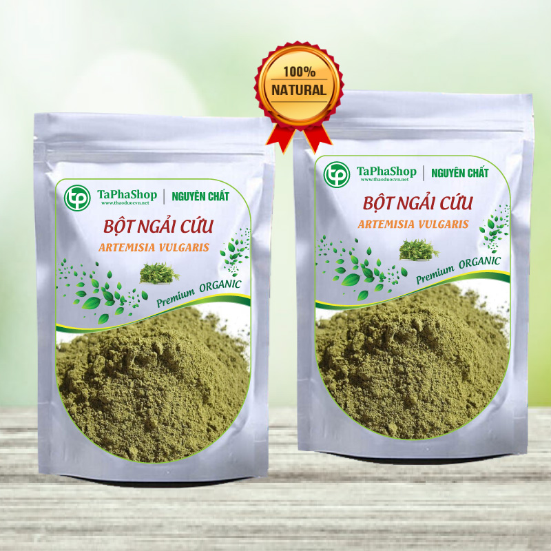 Bột ngải cứu 500g cao cấp - Thảo Dược Tấn Phát