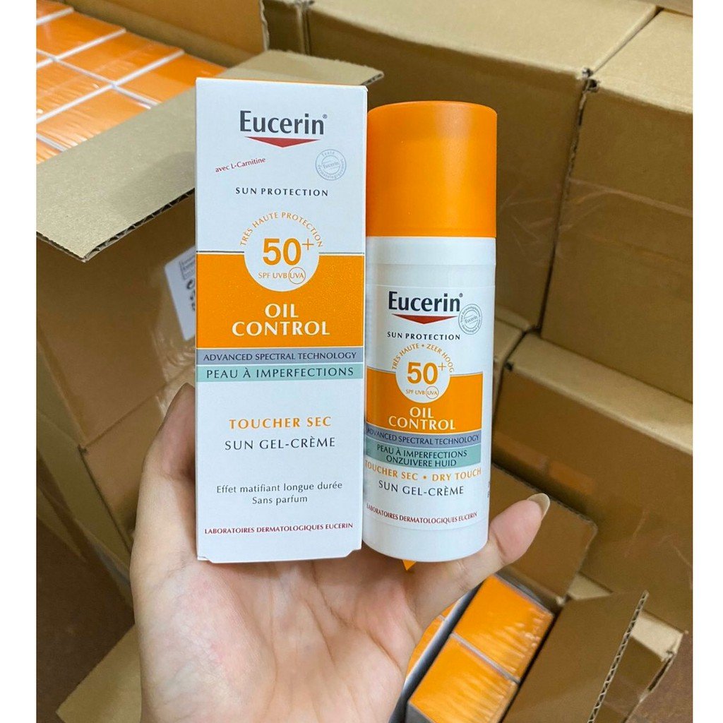 𝗞𝗲𝗺 𝗰𝗵𝗼̂́𝗻𝗴 𝗻𝗮̆́𝗻𝗴 Eucerin - Món Qùa Cho Nàng Da Dầu