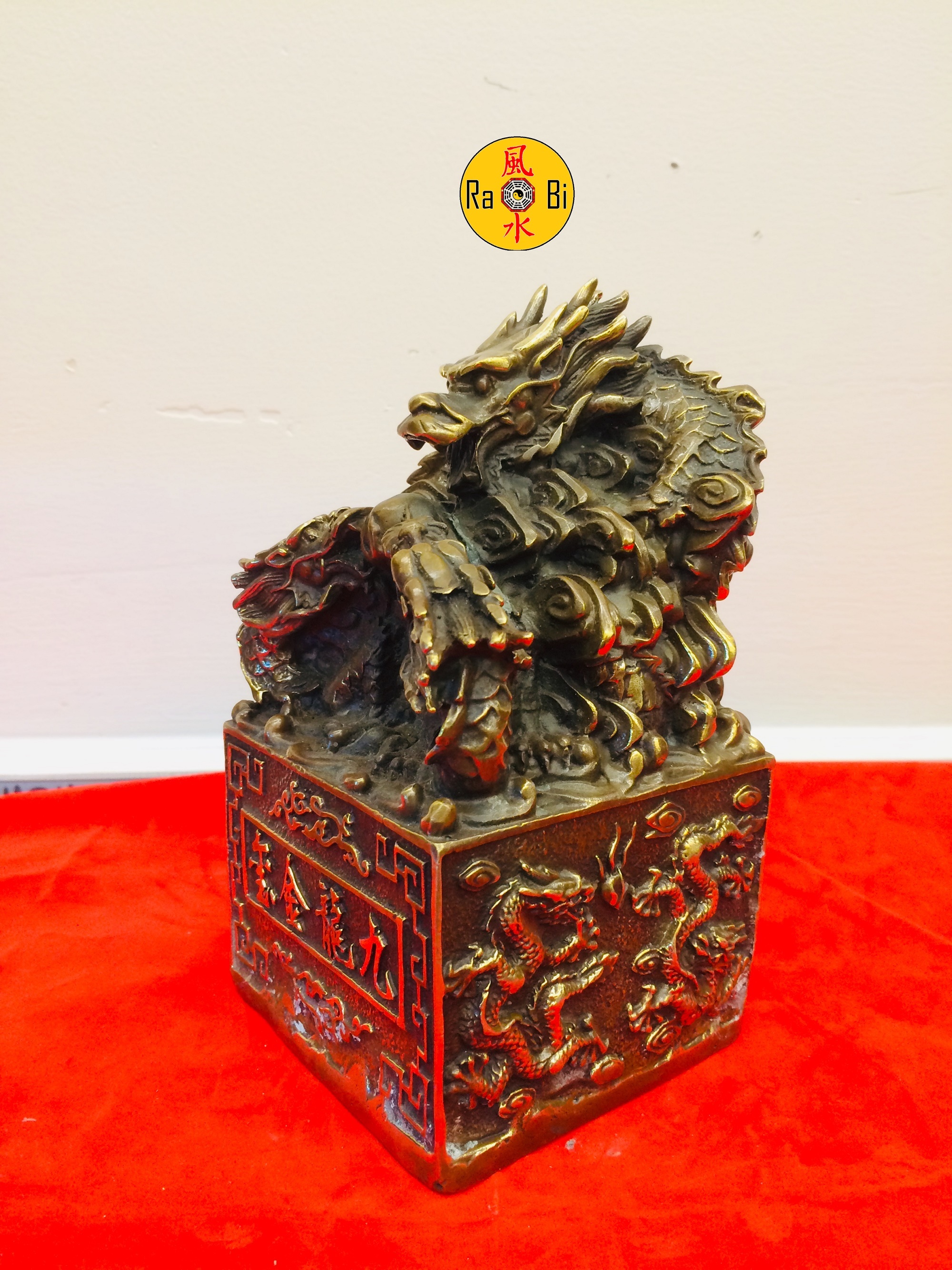 Cửu Long Kim Ấn - Tượng Đồng Phong Thủy
