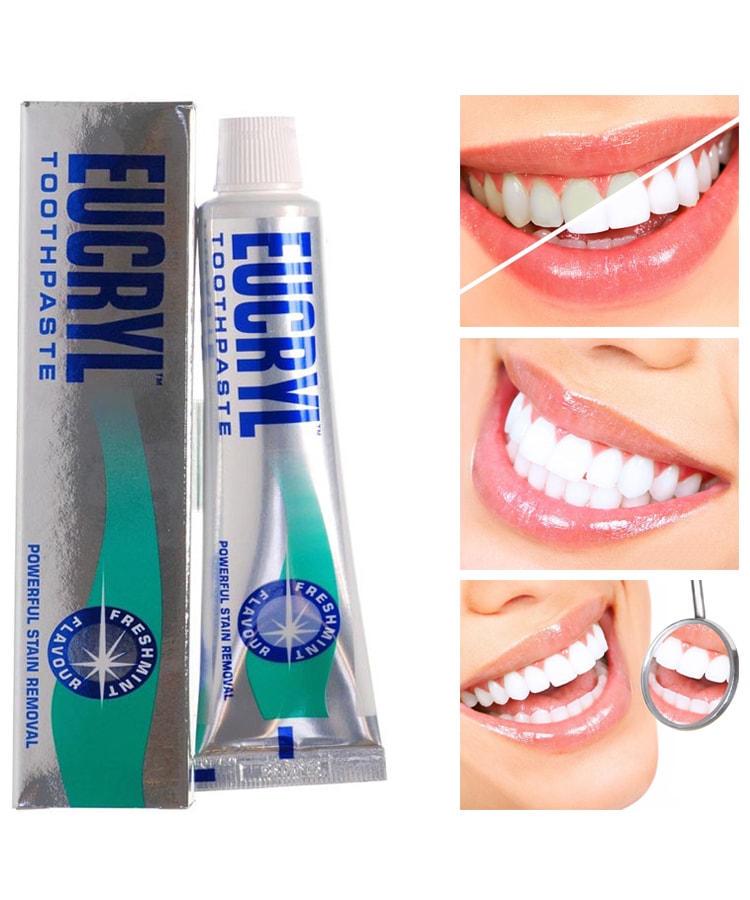 Kem đánh răng làm trắng Eucryl 50ml Toophpaste