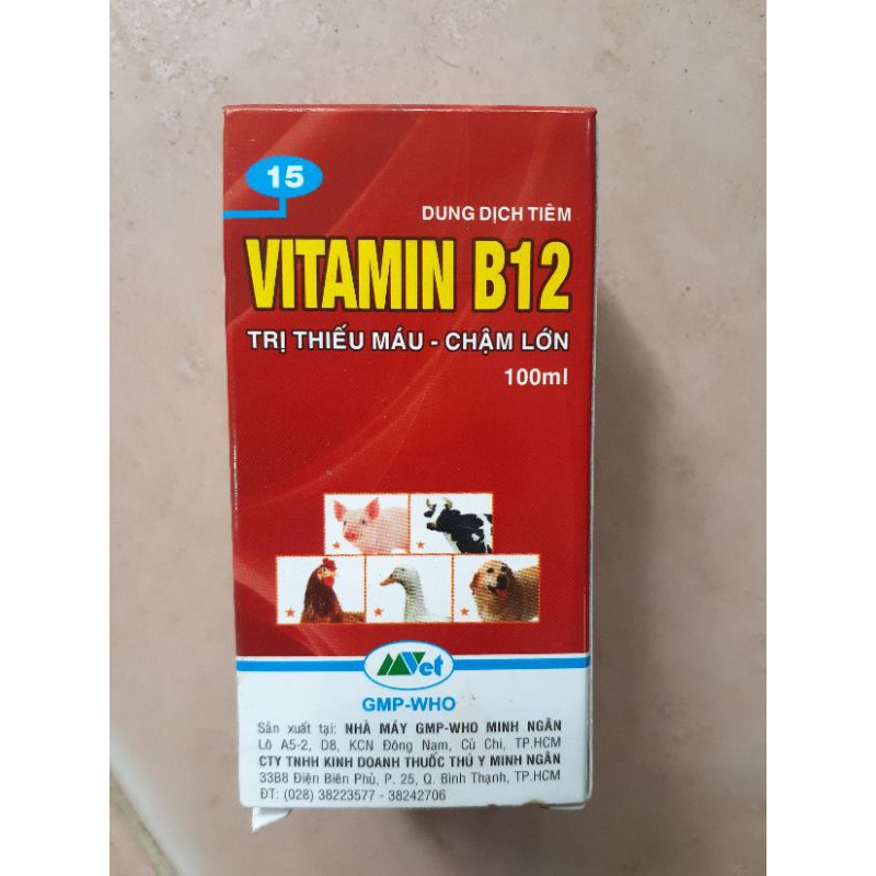 B12 GIẢI ĐỘC CHO CÂY 100ML