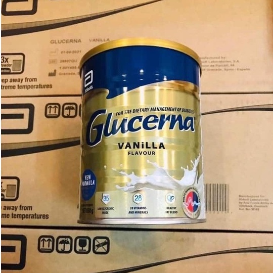 Sữa tiểu đường Glucerna Úc 850g mẫu mới