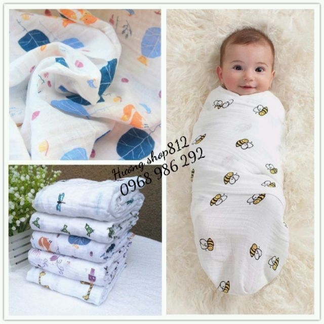 Khăn ADEN tiện lợi đa năng siêu mềm cho(làm gối,khăn tắm,chăn đắp cho bé)