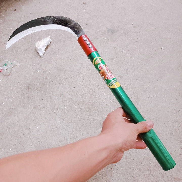 Liềm phát cỏ cán nhôm dài 40cm siêu nhẹ dễ cầm