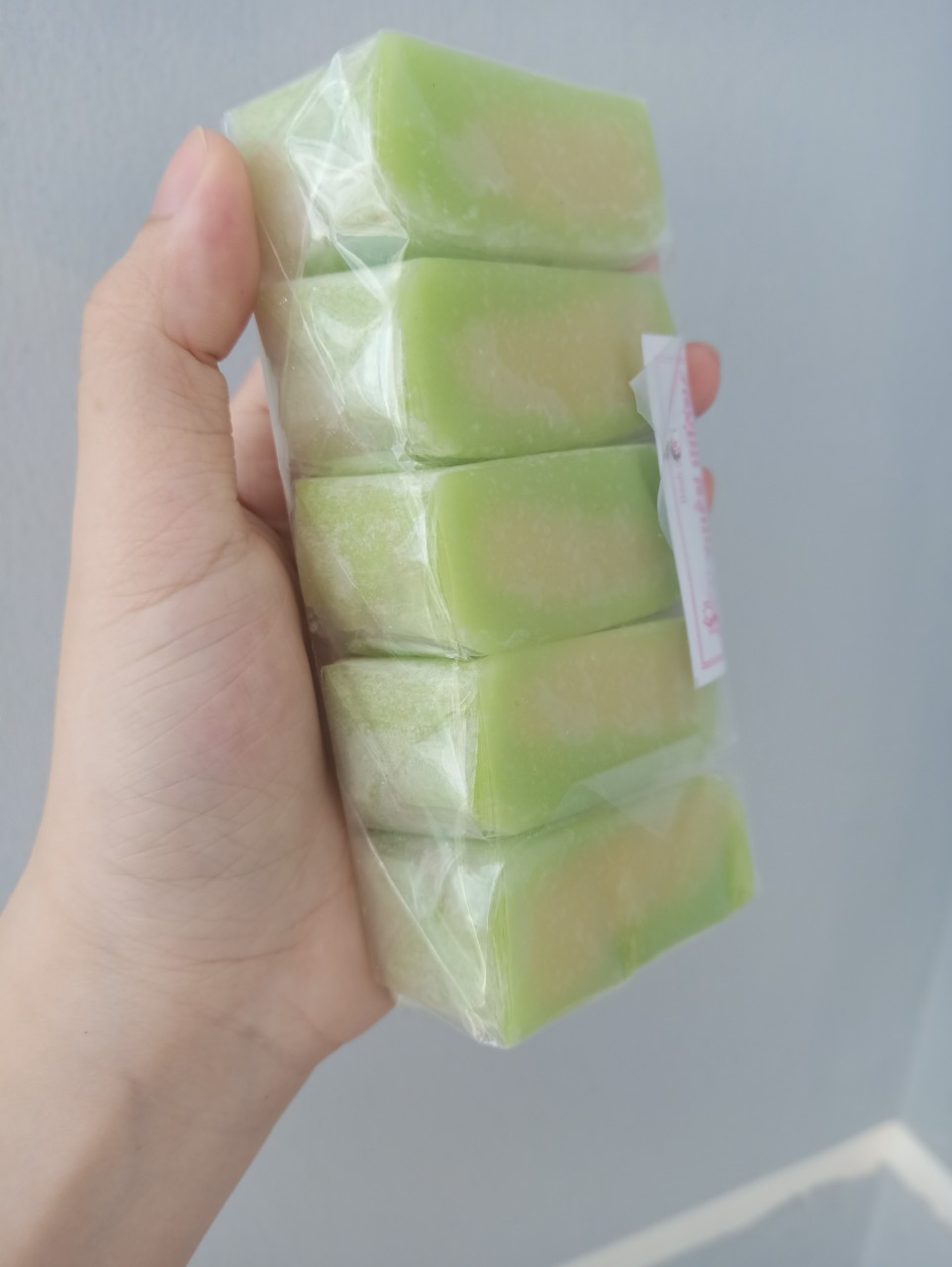BÁNH DẺO XANH NHÂN ĐẬU_COMBO 5 CÂY