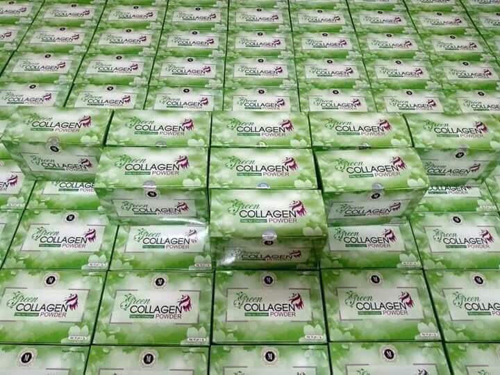 diệp lục collagen hộp 30 gói