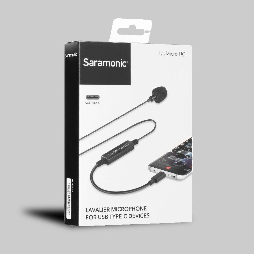 Micro Cài Áo Cho Smartphone Saramonic LavMicro