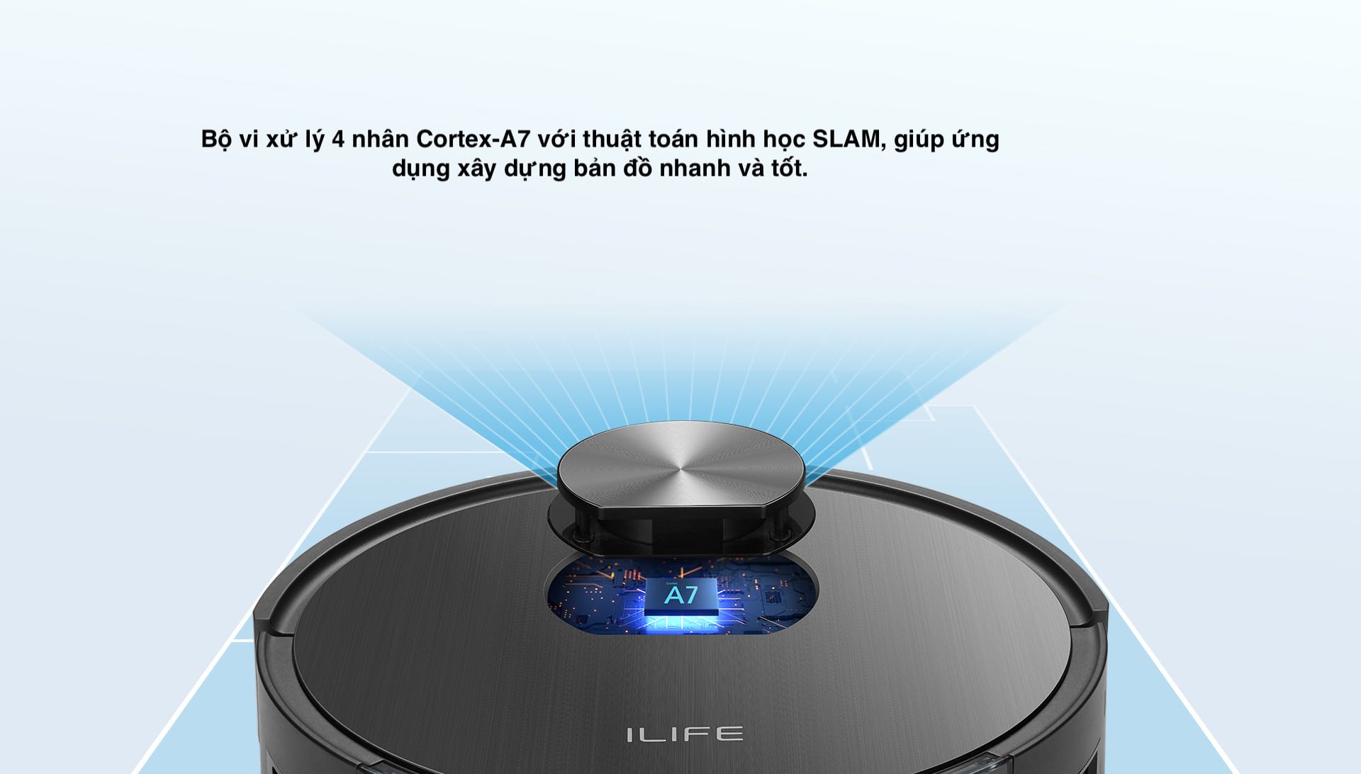 [HCM]Robot hút bụi lau nhà ilife X900