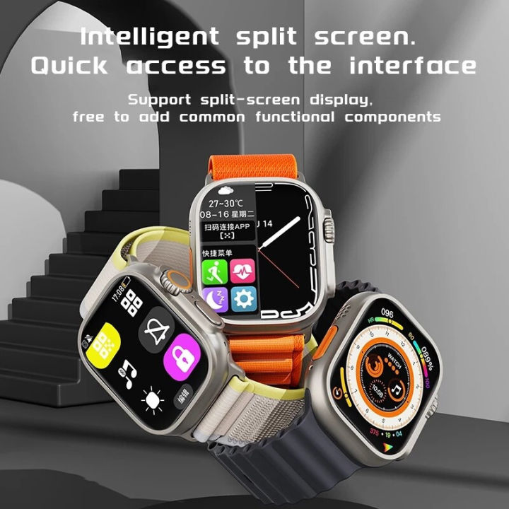 Đồng Hồ Thông Minh Watch S8 Ultra Wifi 5G LTE - Lắp Sim Nghe Gọi, Lướt FB, Tiktok ,Youtube , Wifi chơi game dùng mạng xã hội như 1 chiêc điện thọai di động - Có Định Vị GPS Vị Trí, Pin 800mAh Cực Trâu - Bảo Hành 12 Tháng.