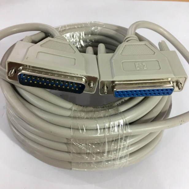 Cáp ILDA Đèn Chiếu Laser, DB25 Chân LPT Parallel 1284 2 Hàng Âm Dương Chuẩn Song Song Length 10M