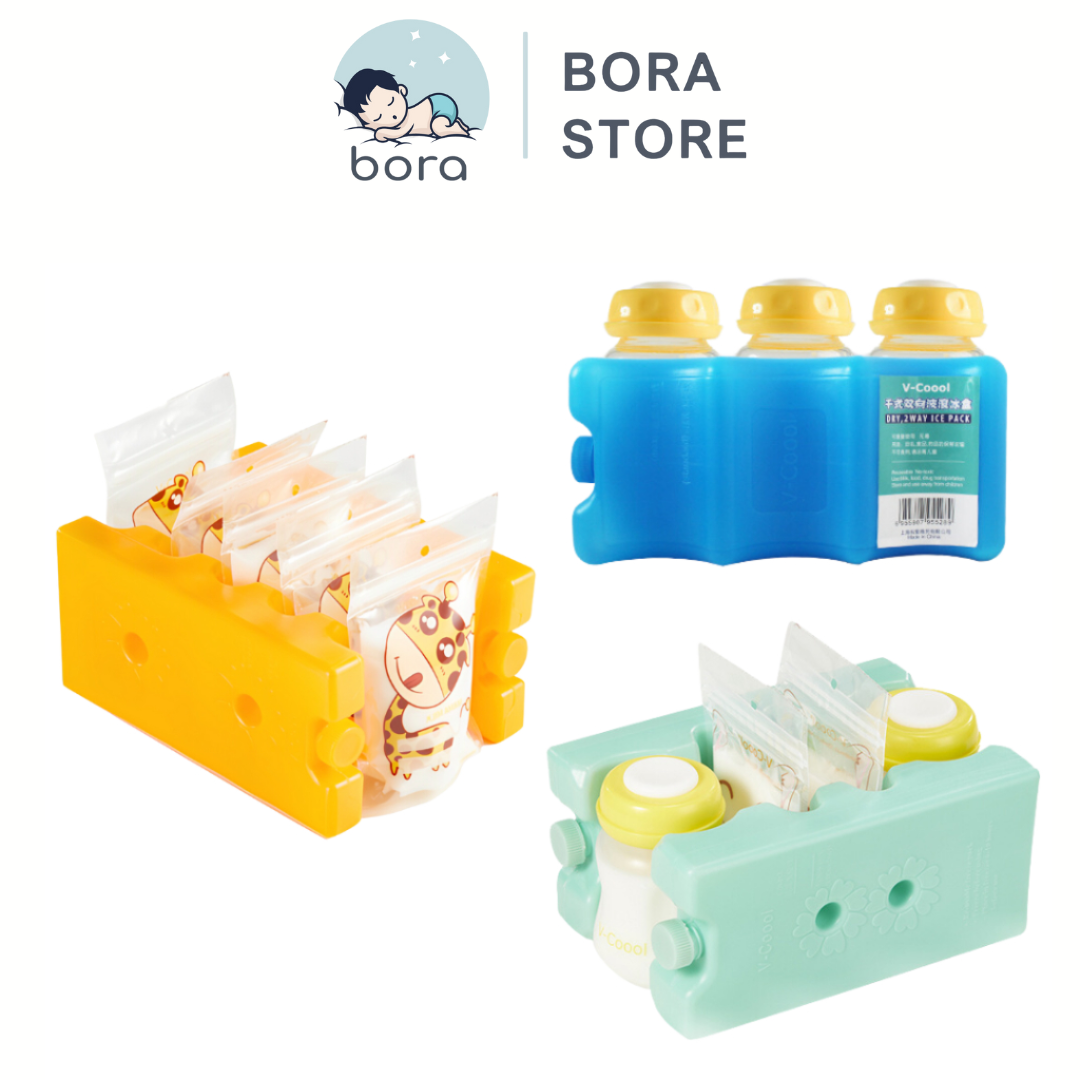 Thanh đá khô giữ lạnh sữa V-coool [Giữ sữa lên đến 16 giờ]