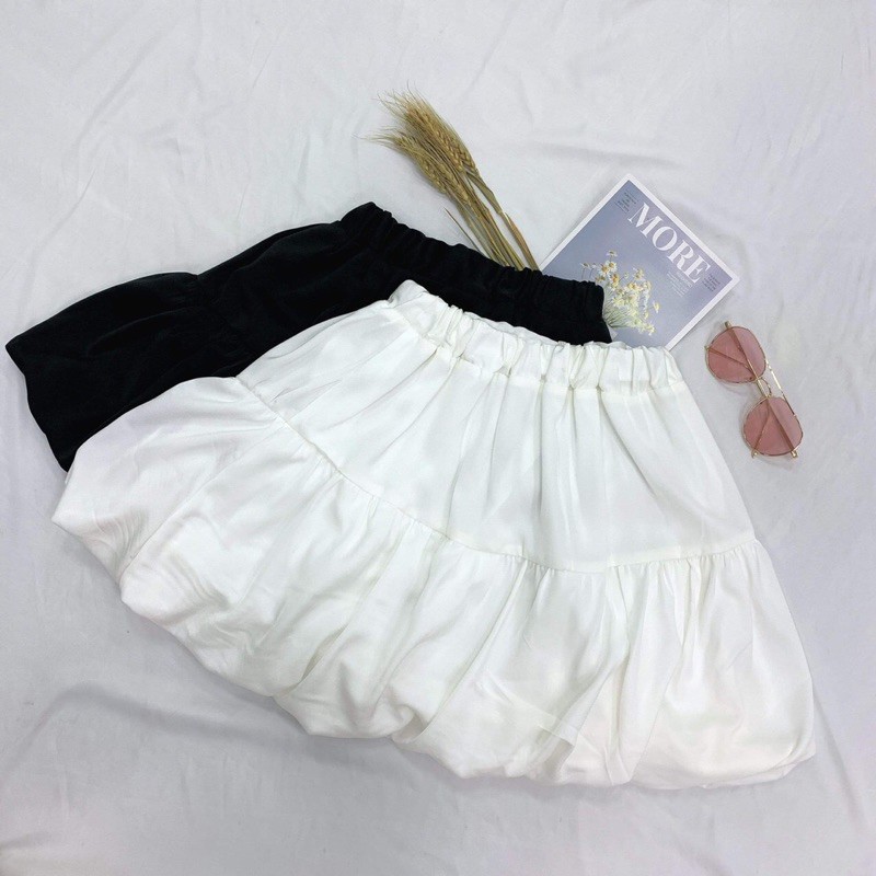 Set Vest Đùi Mix Chân Váy Cá Tính