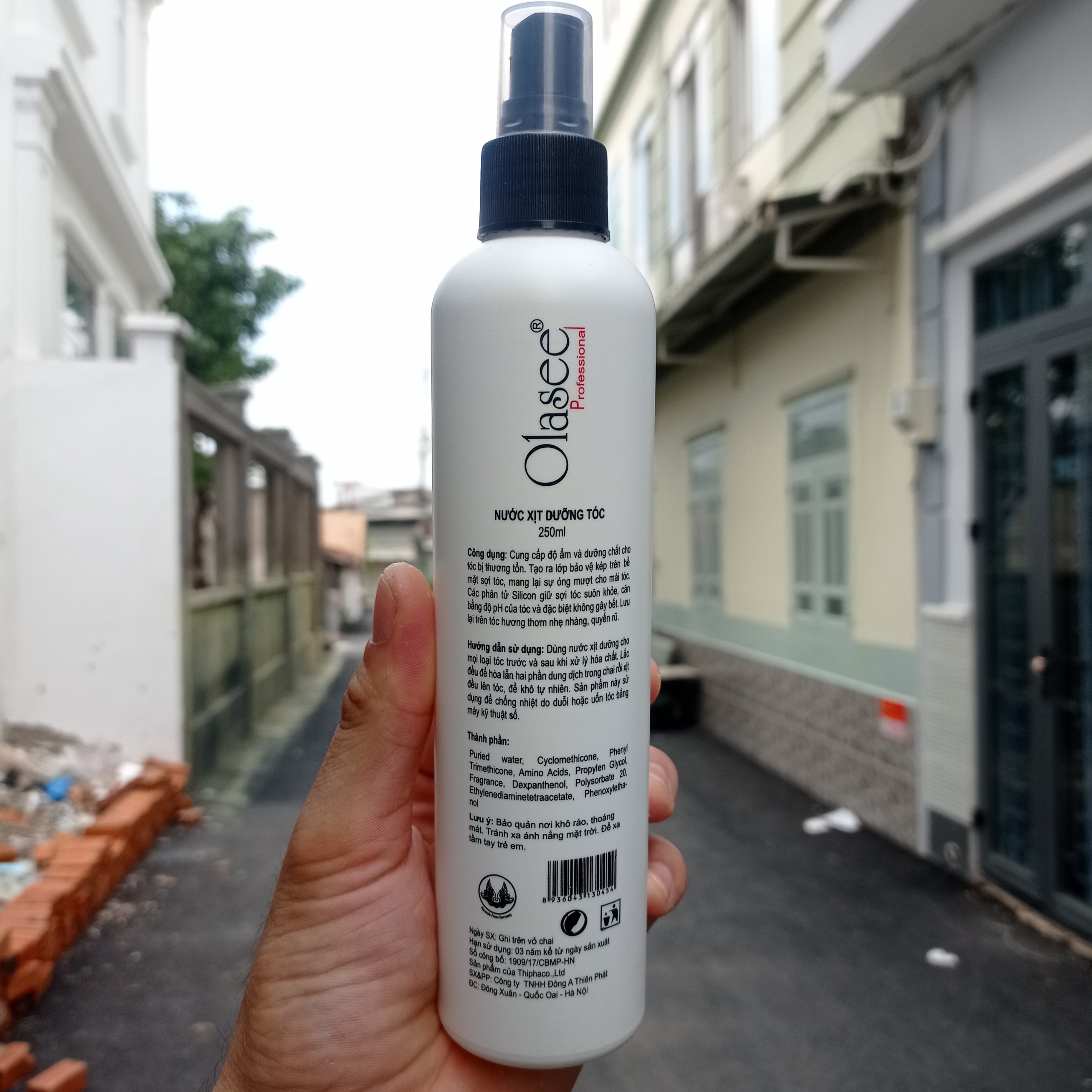 [HCM]Nước Xịt Dưỡng Tóc Olasee Intense Repair Moisture Conditioner 250ml