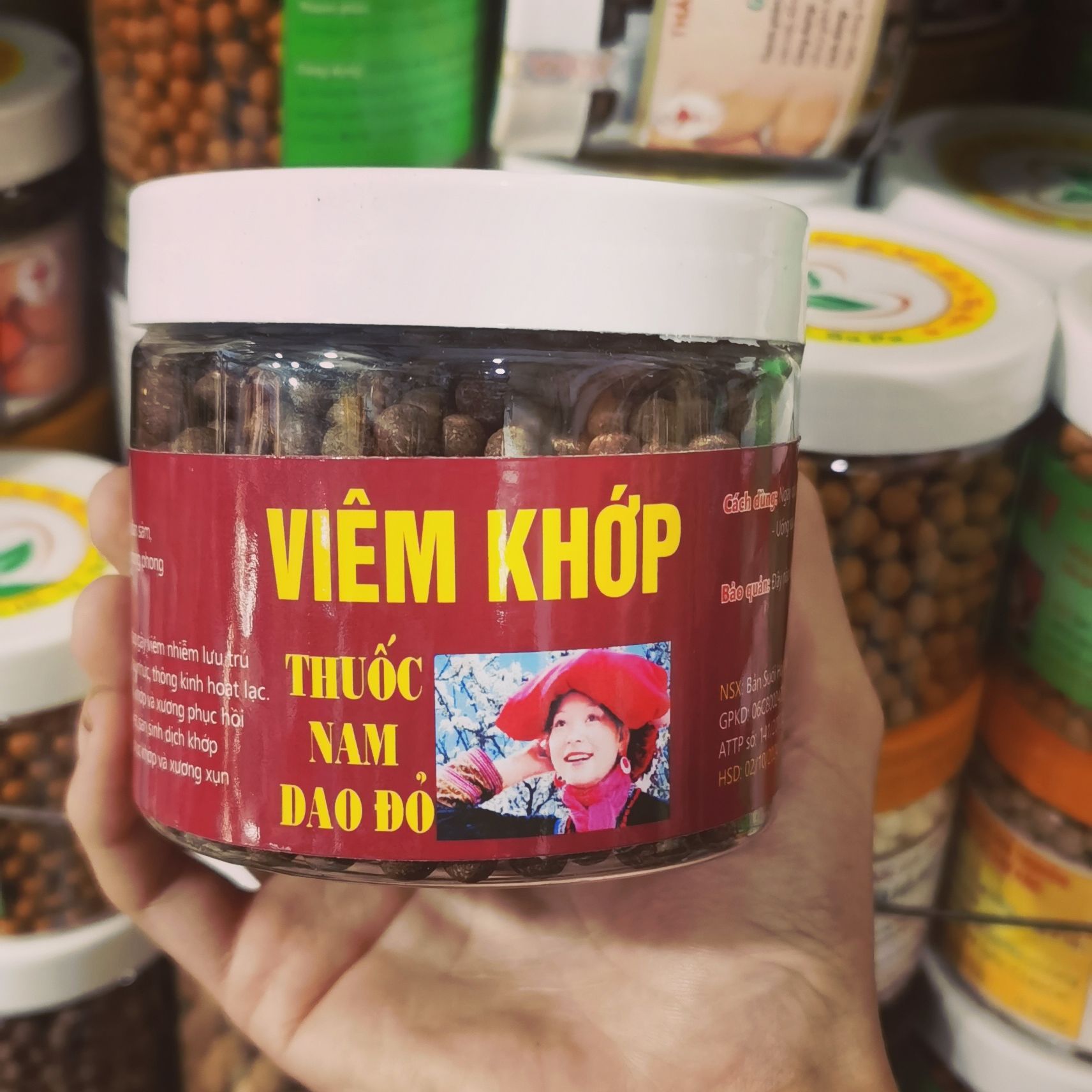VIEM KHOP - Thảo Dược dân tộc Dao Đỏ (Hộp 300gram) - Đặc Sản 27