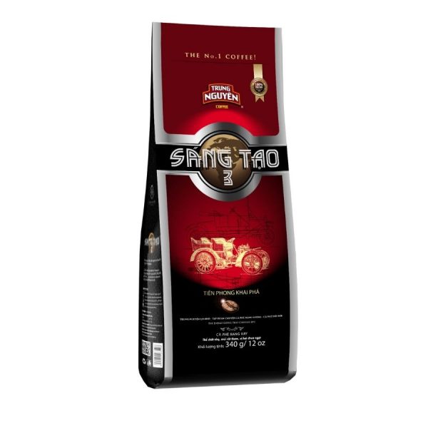 Trung Nguyên Legend Cà Phê Rang Xay Sáng Tạo 3 – Gói 340gr – Thuần Hạt Arabica, Vị Chua Thanh Nhẹ