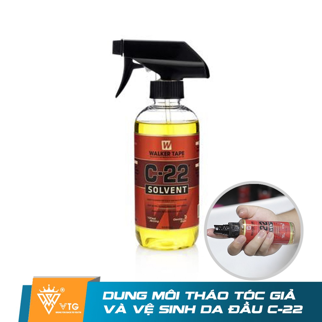 Dung Dịch Tẩy Keo Dán Tóc Giả Walker Tape Co - VTG C22 - Vua Tóc Giả - Tóc Giả Nam