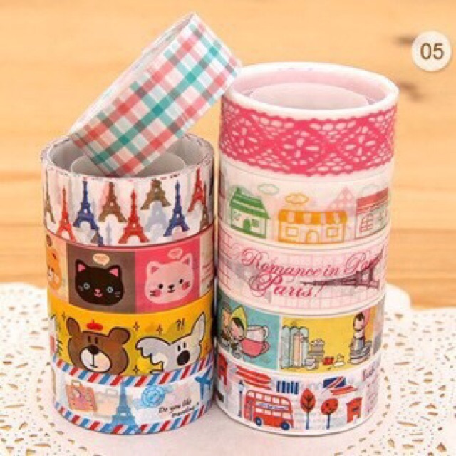 Băng keo hoạt hình làm Handmade