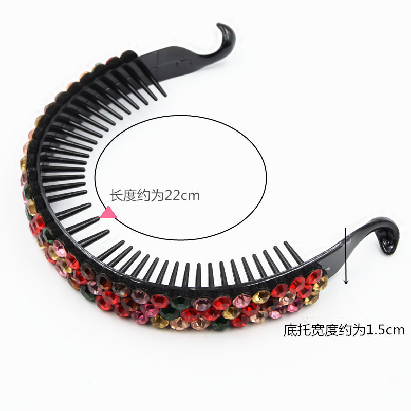 kẹp búi tóc đá pha lê - ct155