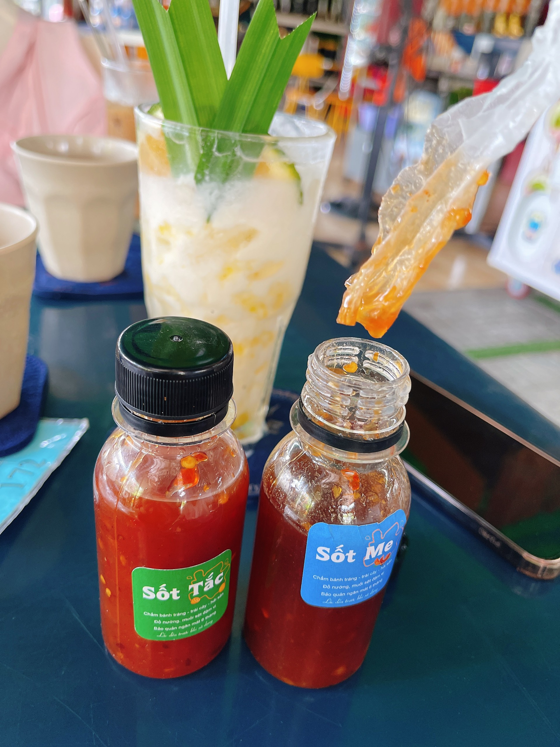 Mới ! Chai 150g Sốt tắc chua cay chấm bánh tráng siêu ngon