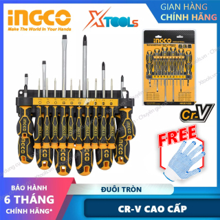 Bộ 18 tua vít cao cấp INGCO HKSD1828 làm bằng chất liệu CR thumbnail