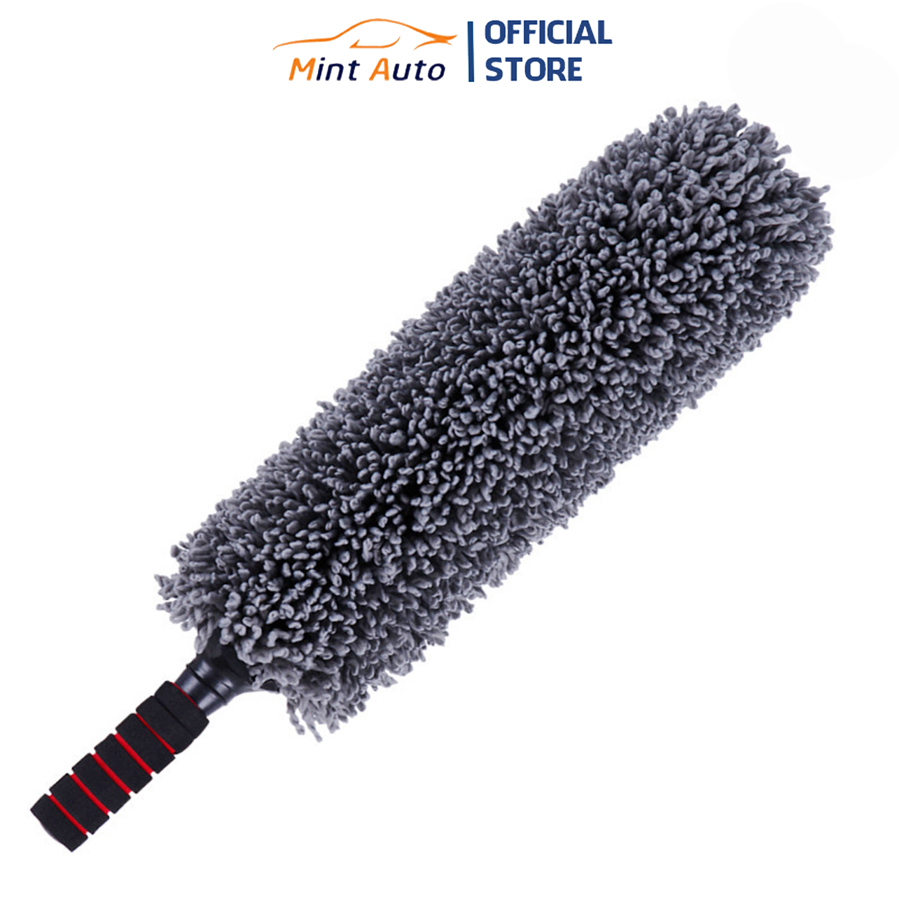 Gray microfiber car cleaning cloth cleaning brush home office chair table cleaner dust