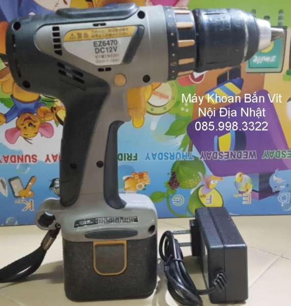 Máy Khoan Nationall Ez6470 12v - Nội Địa Nhật