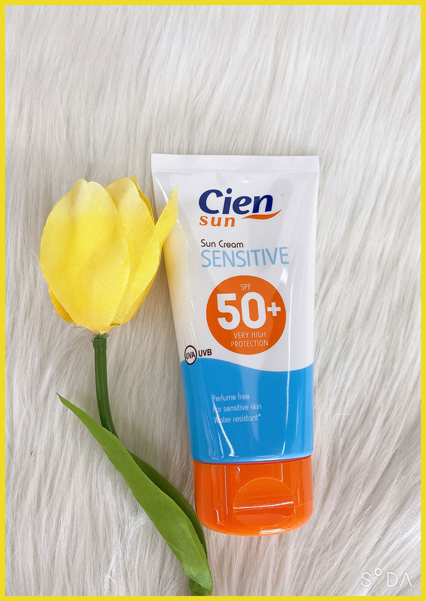 Kem chống nắng cien sun sensitive 50+