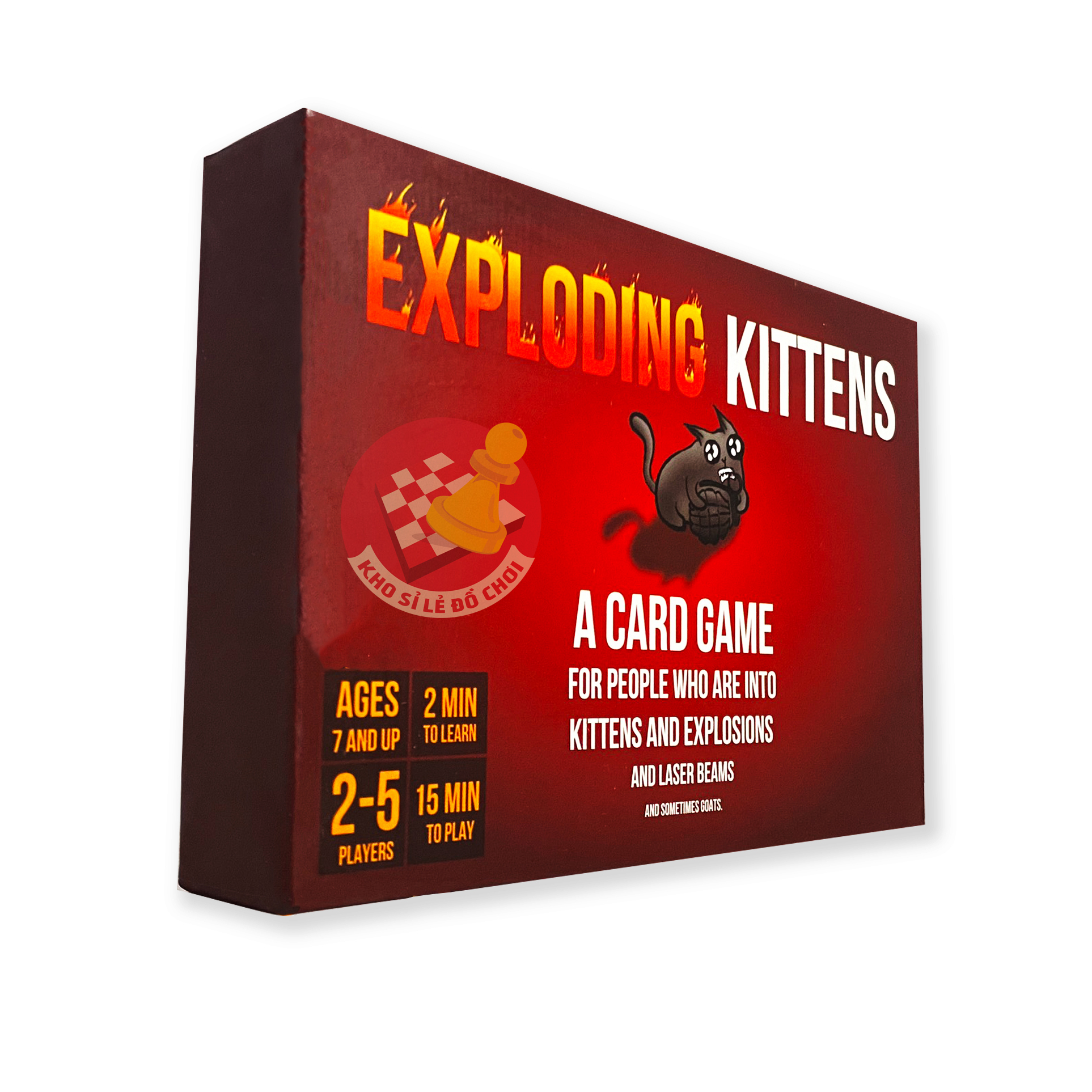 [HCM]Mèo nổ cơ bản Exploding Kittens (Tiếng Việt)