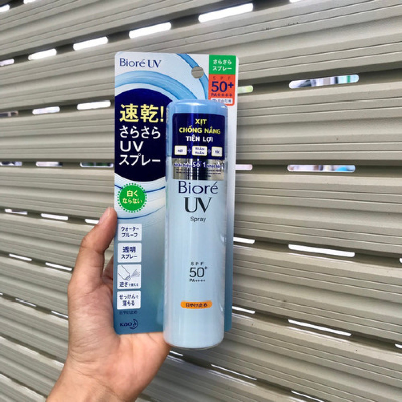 Xịt Chống Nắng Tiện Lợi Biore UV Spray (75ml) nhập khẩu