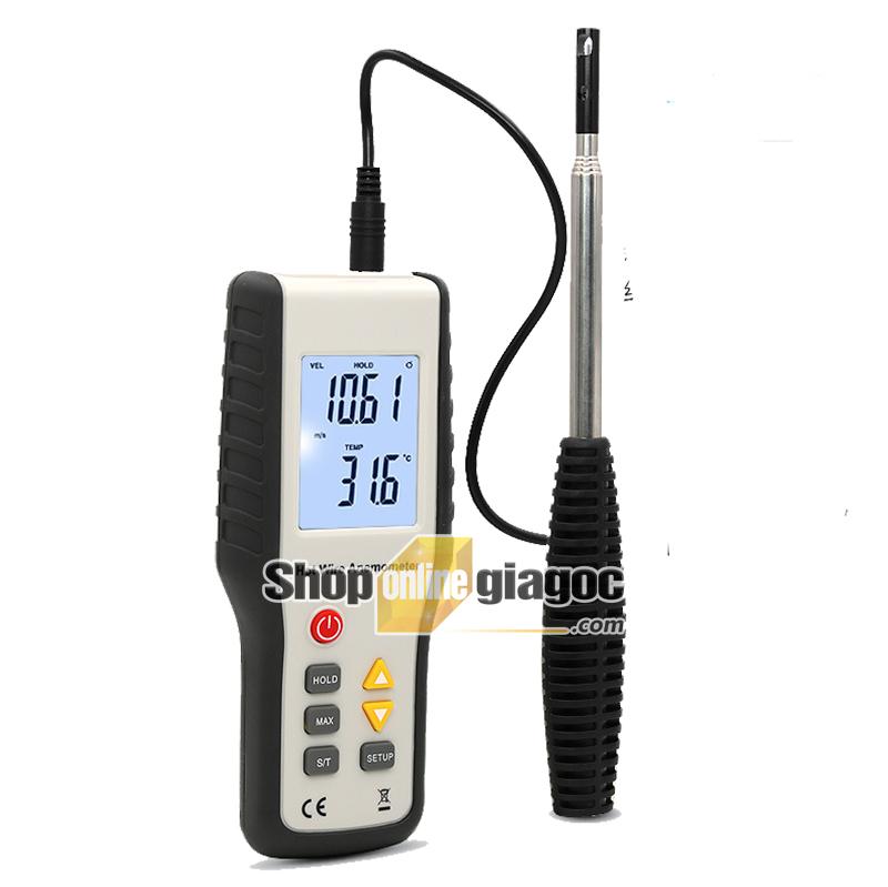 [HCM] Máy Đo Tốc Độ Lưu Lượng Gió Nhiệt Độ Gió HT9829