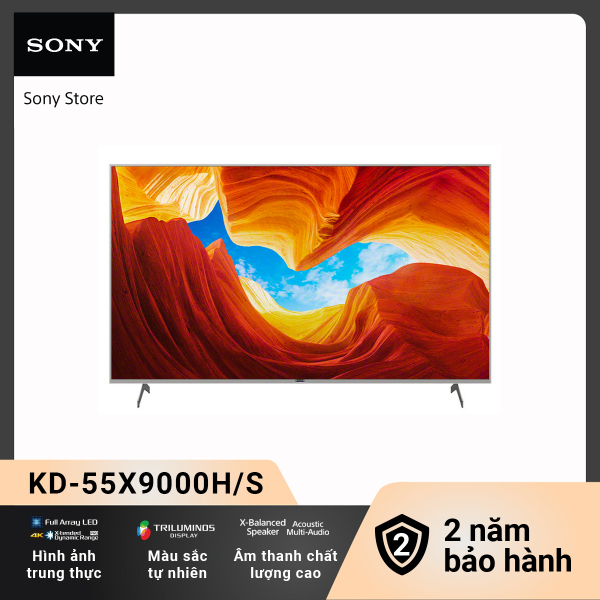 Bảng giá Smart Tivi Sony  4K 55 inch KD-55X9000H+ PS5 Giao hàng ngày 23.08